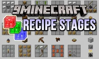 Recipe Stages Mod (1.20.1, 1.19.2) – Unlock Crafting with Quests