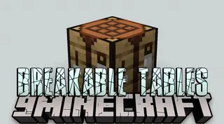 Breakable Tables Mod (1.10.2) – Crafting Tables with Limited Uses