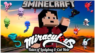 Miraculous Tales of Ladyblock and Craft Noir Mod (1.16.5) – LadyBug Remake