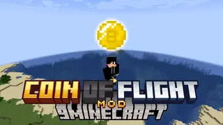 Coin of Flight Mod (1.20.1, 1.19.4) – Allow Flight In Survival Mode