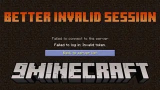 Better Invalid Session Mod (1.12.2, 1.7.10) – Modify The Default Minecraft Kick Message