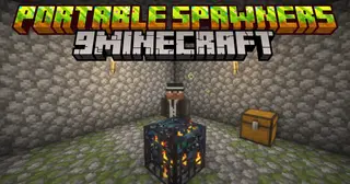 Portable Spawners Mod (1.21.1, 1.20.1) – Move Your Spawners With Ease