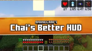 Chai's Better HUD Mod (1.21.1, 1.20.1) – More HUD Features