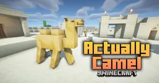 Actually Camel Mod (1.21.1, 1.20.1) – Fix Camel Designs In Minecraft