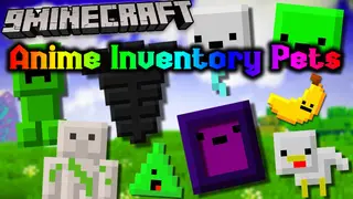 Anime Inventory Pets Mod (1.21.1, 1.20.1) – Super Cute Pets