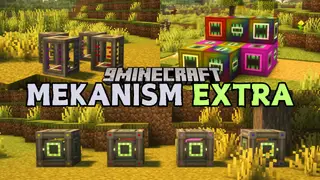 Mekanism Extra Mod (1.21.1, 1.20.1) – Naquadah Reactor, Ores, and More