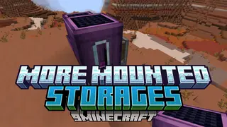 More Mounted Storages Mod (1.18.2, 1.16.5) – Expand Your Journey's Inventory With More Mounted Storages