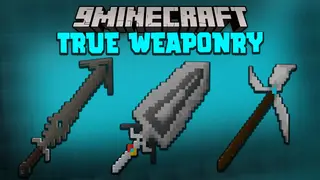 True Weaponry Mod (1.21.1, 1.20.2) – Sword, Scythe