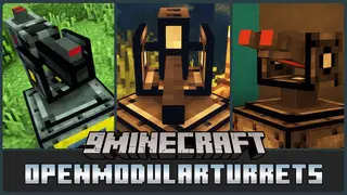 OpenModularTurrets Mod (1.12.2, 1.11.2) – Automate Your Base Defense
