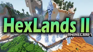 HexLands II Mod (1.21.1, 1.20.1) – Hexagon Biomes