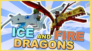 Ice and Fire Mod (1.20.1, 1.19.2) – Rule the Skies on a Dragon
