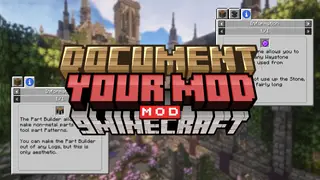 Document Your Mod Mod (1.12.2, 1.12) – Create Detailed In Game Guides