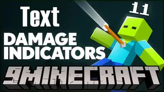 Text Damage Indicators Mod (1.16.5, 1.15.2) – Damage Number Particles