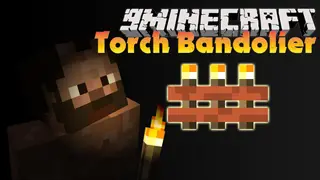 Torch Bandolier Mod (1.21.1, 1.20.1) – Standalone Torch Holder Mod