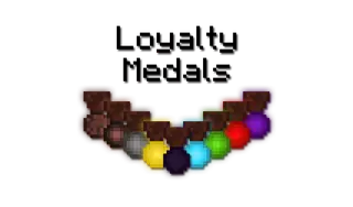 Loyalty Medals Mod (1.21.1, 1.12.2) – Medal for the Most Time Playing Game