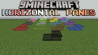 Horizontal Panes Mod (1.21.1, 1.18.2) – Various Horizontal Glass Panes
