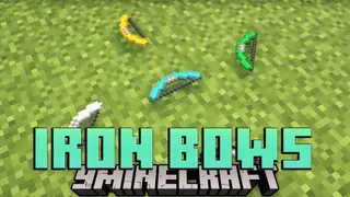 Iron Bows Mod (1.21.1, 1.20.1) – More Scalable Archery Experience
