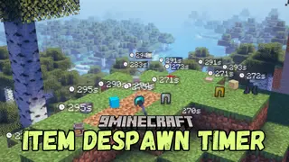 Item Despawn Timer Mod (1.21.1, 1.20.1) – Shows A Timer above Dropped Items