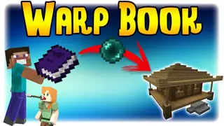Warp Book Mod (1.21.1, 1.20.1) – Set Your Own Travel Points