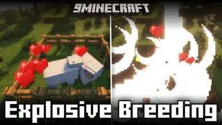 Explosive Breeding Mod (1.21.1, 1.20.1) – Animals Explode When Bred