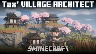 Tax' Village Architect Mod (1.21.1, 1.20.1) – New Village Houses & Layout