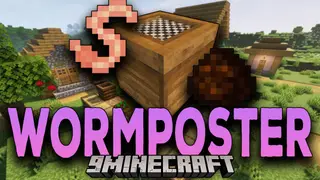 Wormposter Mod (1.21.1, 1.20.1) – Alternative Methods To Grow Plants