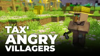 Tax' Angry Villager Mod (1.21.1, 1.20.1) – Villagers with Weapons
