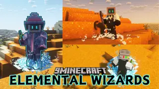 Elemental Wizards Mod (1.21.1, 1.20.1) – Water, Earth, and Air Wizards