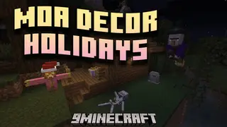 Moa Decor Holidays Mod (1.21.1, 1.20.1) – Celebrate Every Season In Minecraft Style!