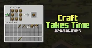 Craft Takes Time Mod (1.21.1, 1.20.1) – Time-Based Crafting