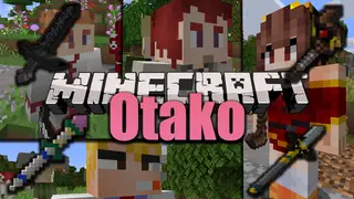 Otako Mod (1.21.1, 1.20.1) – Anime Characters, Weapons, Entities