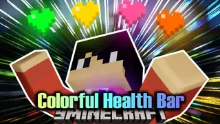 Colorful Health Bar Mod (1.19.2, 1.18.2) – Custom Heart Colors