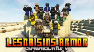 LesRaisins Armor Mod (1.20.1, 1.16.5) – Tactical Style Armor