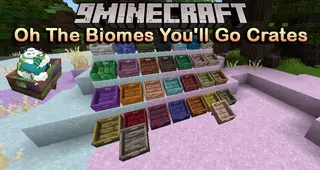 Oh The Biomes You'll Go Crates Mod (1.19.2, 1.18.2) – Apple Crates for ByG