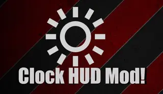 Clock HUD Mod (1.21.1, 1.20.1) – Simple Clock GUI