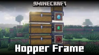 Hopper Frame Mod (1.21.1, 1.20.1) – Hopper Item Filters Using Item Frames