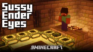 Sussy Ender Eyes Mod (1.21.1, 1.20.1) – Among Us Reference