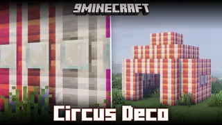 Circus Deco Mod (1.21.1, 1.21) – Circus Themed Building Blocks