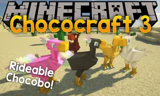 ChocoCraft 3 Mod 1.12.2 (Rideable Chocobos from Final Fantasy)