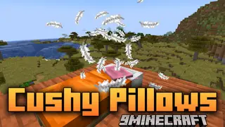 Cushy Pillows Mod (1.21.1, 1.20.1) – Customize And Squish Pillows