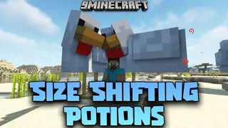 Size Shifting Potions Mod (1.21.1, 1.20.1) – Allows Resizing All Creatures