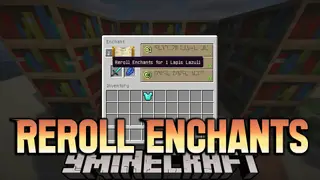 Reroll Enchants Mod (1.21.1, 1.20.1) – Find Rare Loot Easily