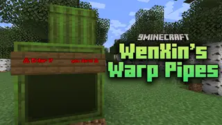 WenXin's Warp Pipes Mod (1.21.1, 1.20.1) – Mario-Inspired Transportation