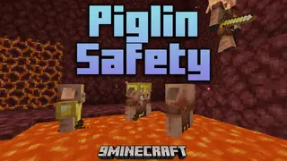 Piglin Safety Mod (1.20.2, 1.20.1) – A Flame-Resistant Upgrade For Piglins