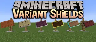 Variant Shields Mod (1.20.2, 1.20.1) – Shields from All Wood Types