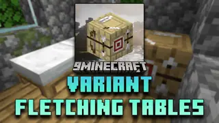 Variant Fletching Tables Mod (1.21.1, 1.20.1) – Fletching Tables from All Wood Types