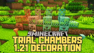 Trial Chambers 1.21 Decoration Mod (1.20.1, 1.19.4) – New Decoration Blocks