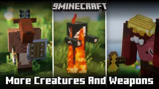More Creatures And Weapons Mod (1.20.1) – New Mobs, Weapons & More!