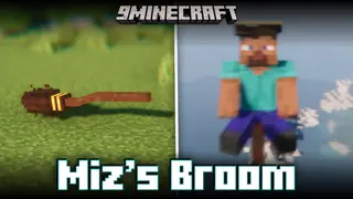Miz's Broom Mod (1.20.4, 1.20.1) – Fly Like Harry Potter!