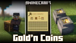 Gold'n Coins Mod (1.20.1) – Coins, Banker & Multiplayer Economy